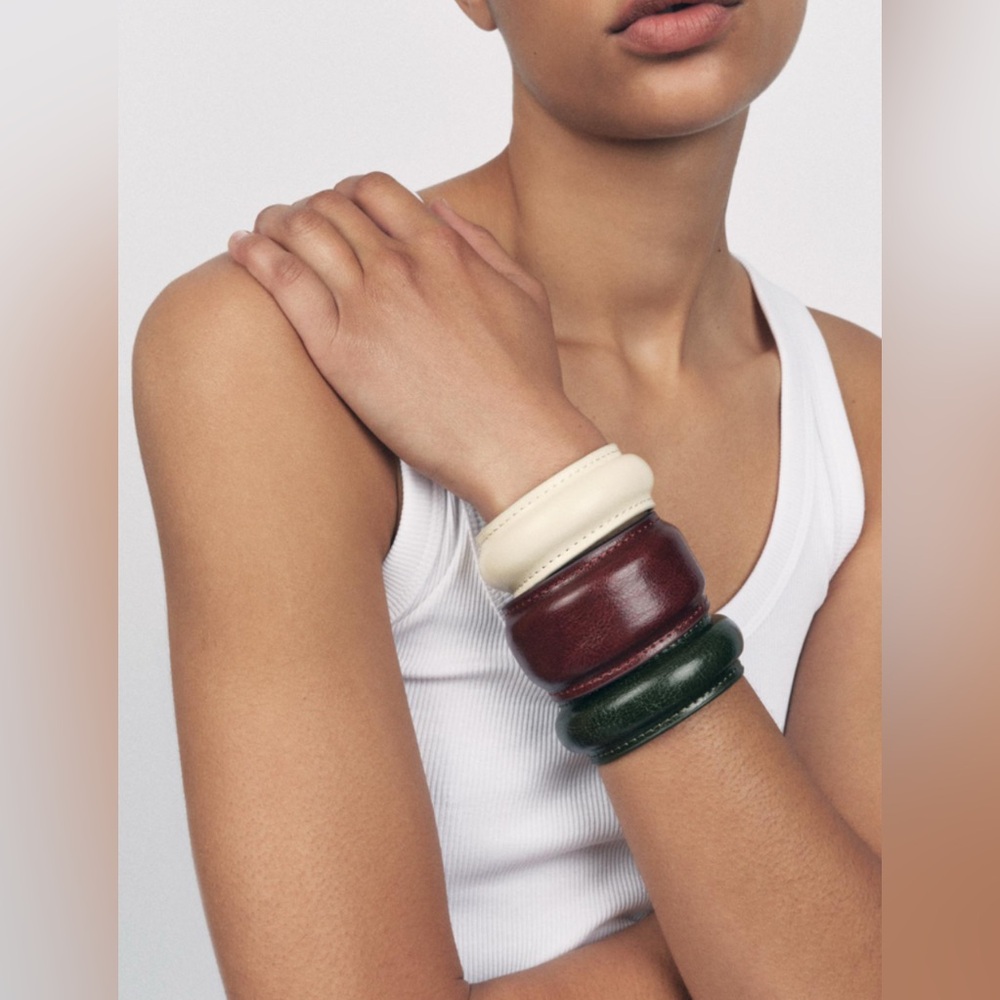 Zara Multicolor Leather Bracelets